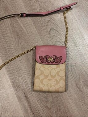Rare coach butterfly wallet/ crossbody